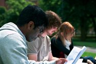 Students reading