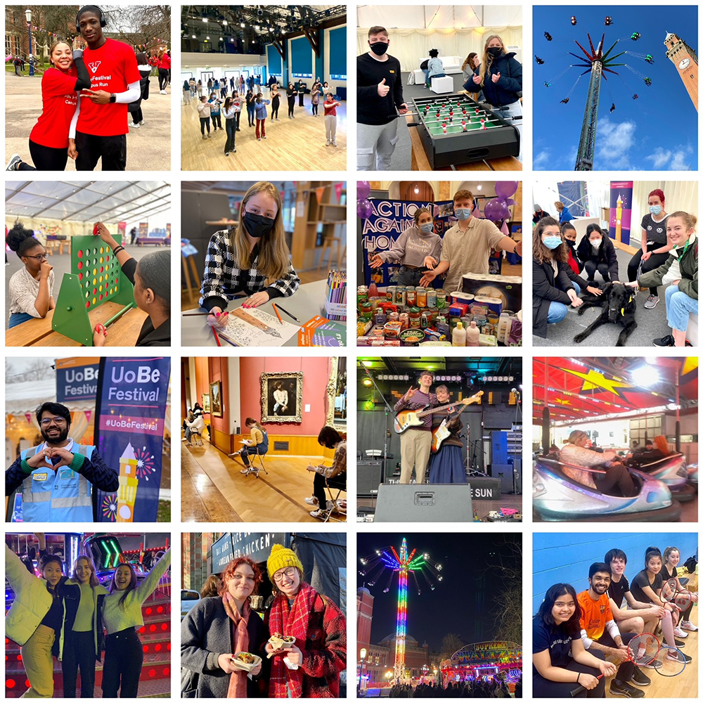 2022 UoBeFestival collage