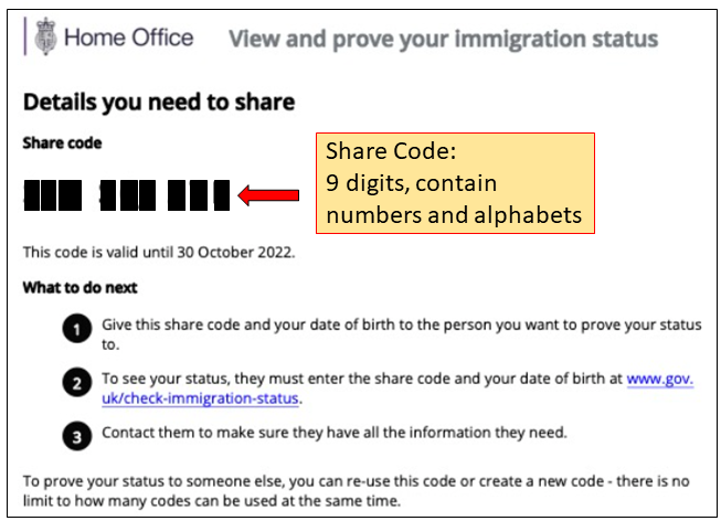 Share code image for web page